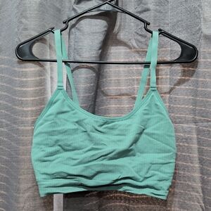Auden Ribbed Bralette - Teal